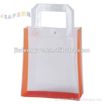 Two-Colored EVA Welding Handle Bag with Press Button Closure
